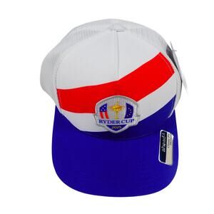 Ryder Cup 2025 USA Bethpage Black Ahead Snapback Adjustable RARE Golf Hat NWT